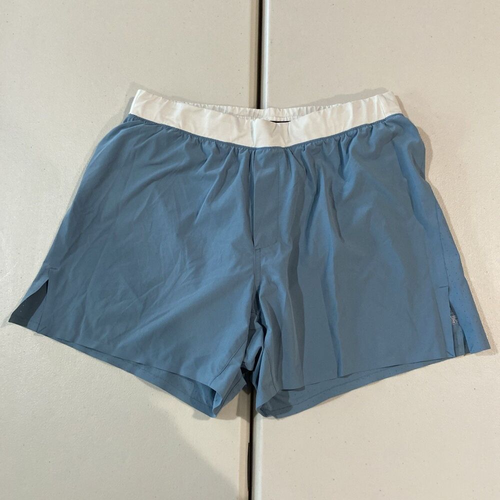 Ten Thousand 5" inseam The Distance Short Light Blue Large Running